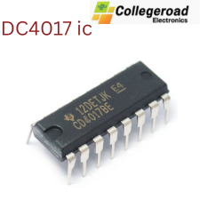 CD4017 Decade Counter IC – 10-Stage Johnson Counter with 10 Decoded Outputs