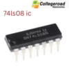 74LS08 Quad 2-Input AND Gate IC – TTL Logic Gate for Digital Circuits