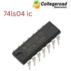 74LS04 Hex Inverter IC – Six Independent NOT Gates for Logic Inversion