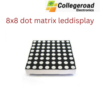 8x8 Dot Matrix LED Display – Red LED Module for Arduino and Digital Displays