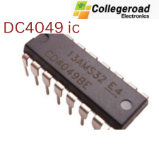 CD4049 Hex Inverter Buffer IC – CMOS Logic Level Converter and Signal Inverter