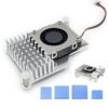 Raspberry pi metallic heat sink