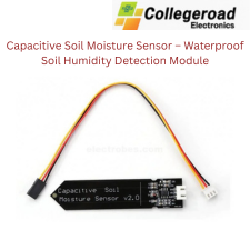 Capacitive soil moisture sensor module for plant and garden humidity measurement