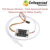 TDS sensor module for measuring total dissolved solids in water for Arduino and microcontrollers