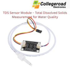 TDS sensor module for measuring total dissolved solids in water for Arduino and microcontrollers