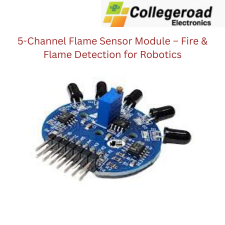5-channel flame sensor module for fire detection and line-following robots