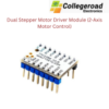 Dual Stepper Motor Driver – 2-axis stepper motor control module for CNC and robotics projects