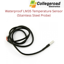 Waterproof LM35 Temperature Sensor – Stainless Steel Probe for Accurate Temperature Measurement
