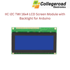 16x4 I2C LCD display module with backlight for Arduino